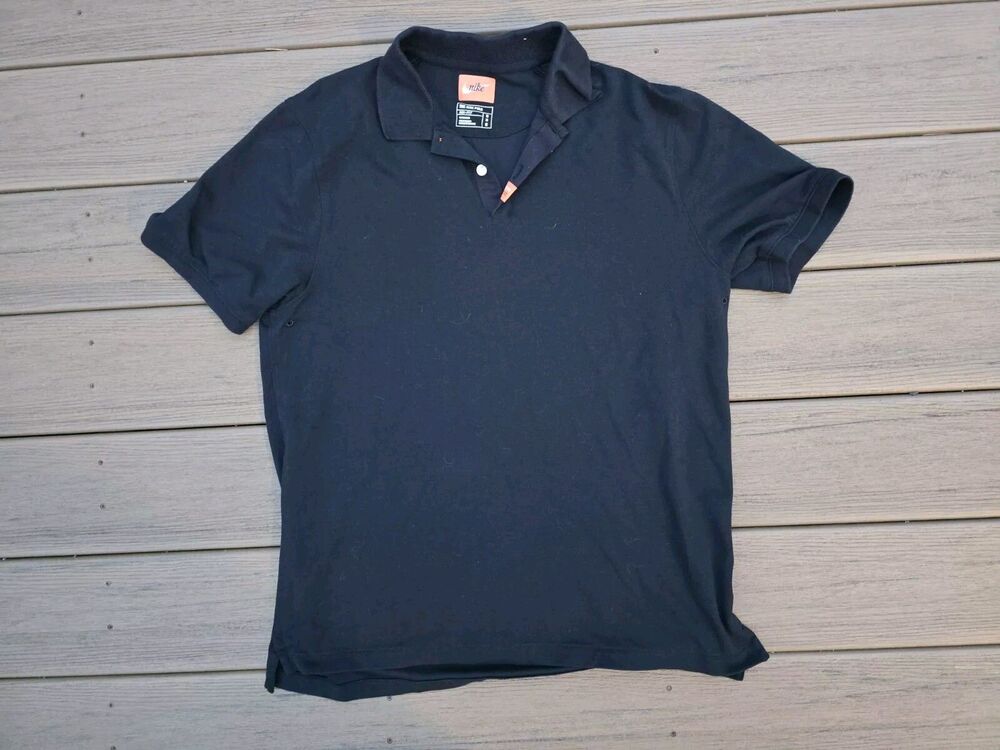 The Nike Polo Mens Standard Fit Golf Shirt Black CW1756-010